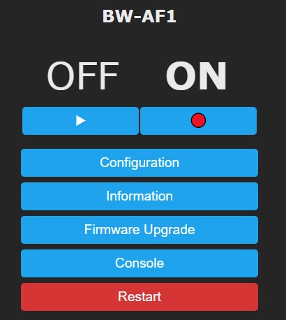 BlitzWolf Air Fryer (BW-AF1) Configuration for Tasmota