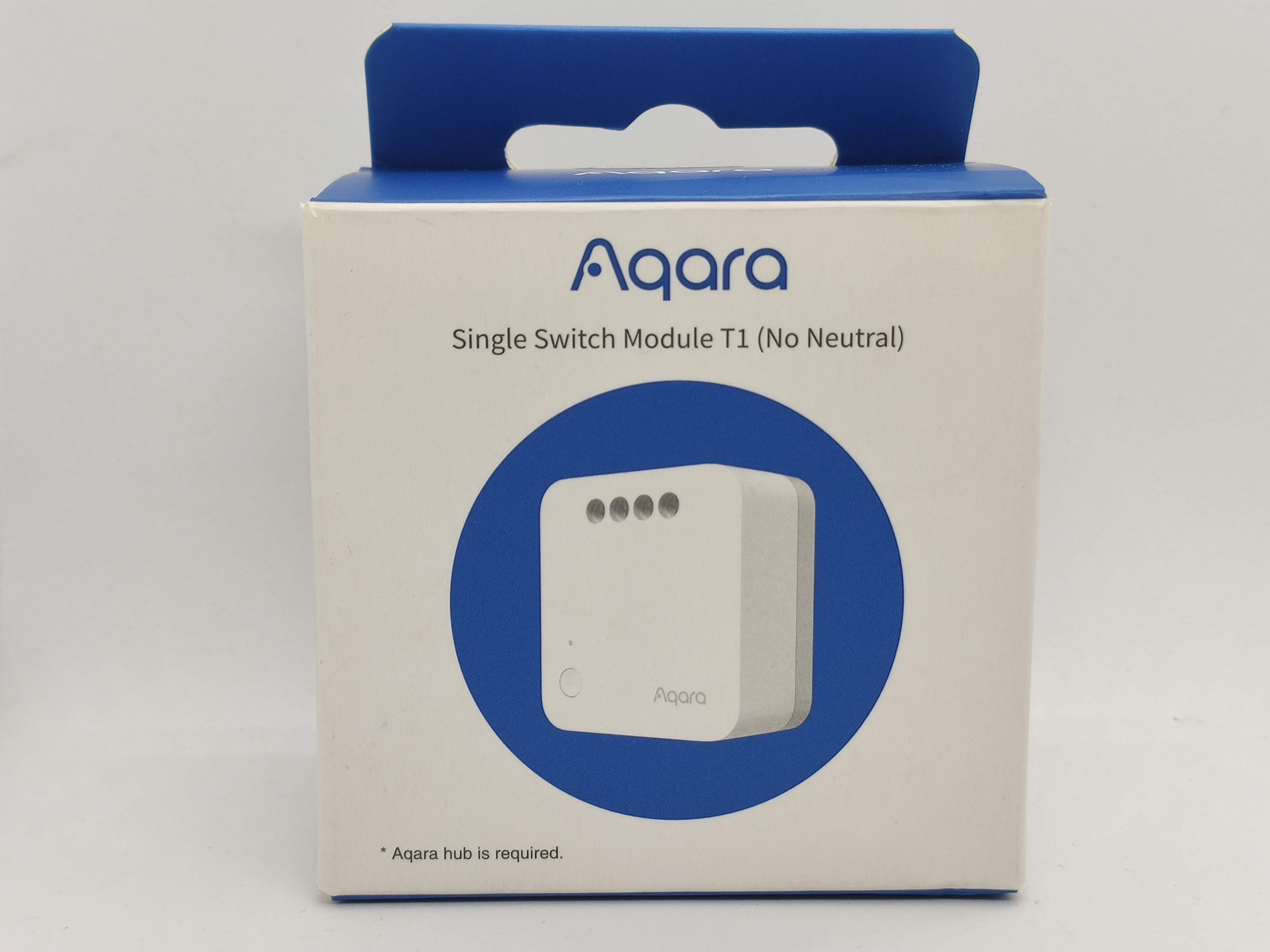 AQARA Zigbee Relay Single Switch T1 SSM-U01, with neutral