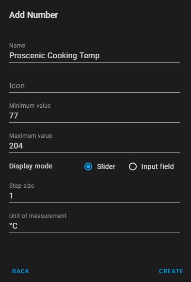 Number Helper for °C