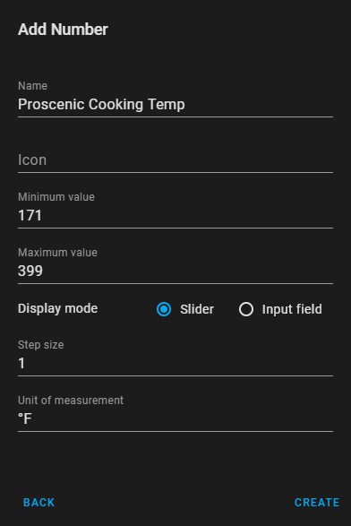 Number Helper for °F