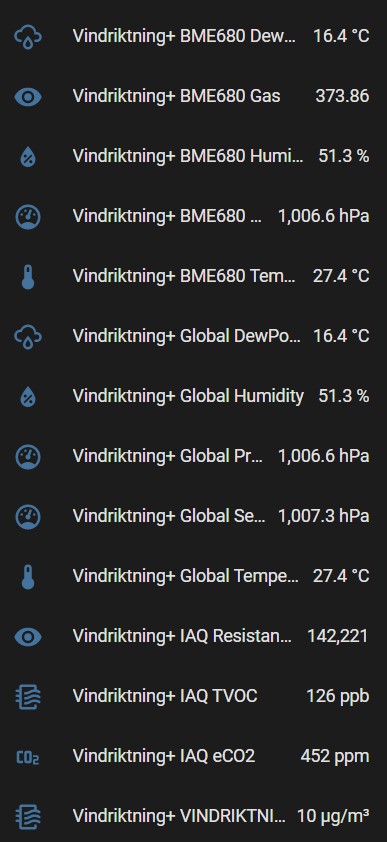 Vindriktning Plus in Home Assistant