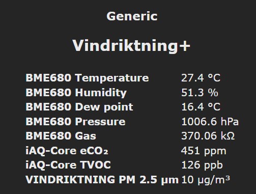 Vindriktning Plus UI