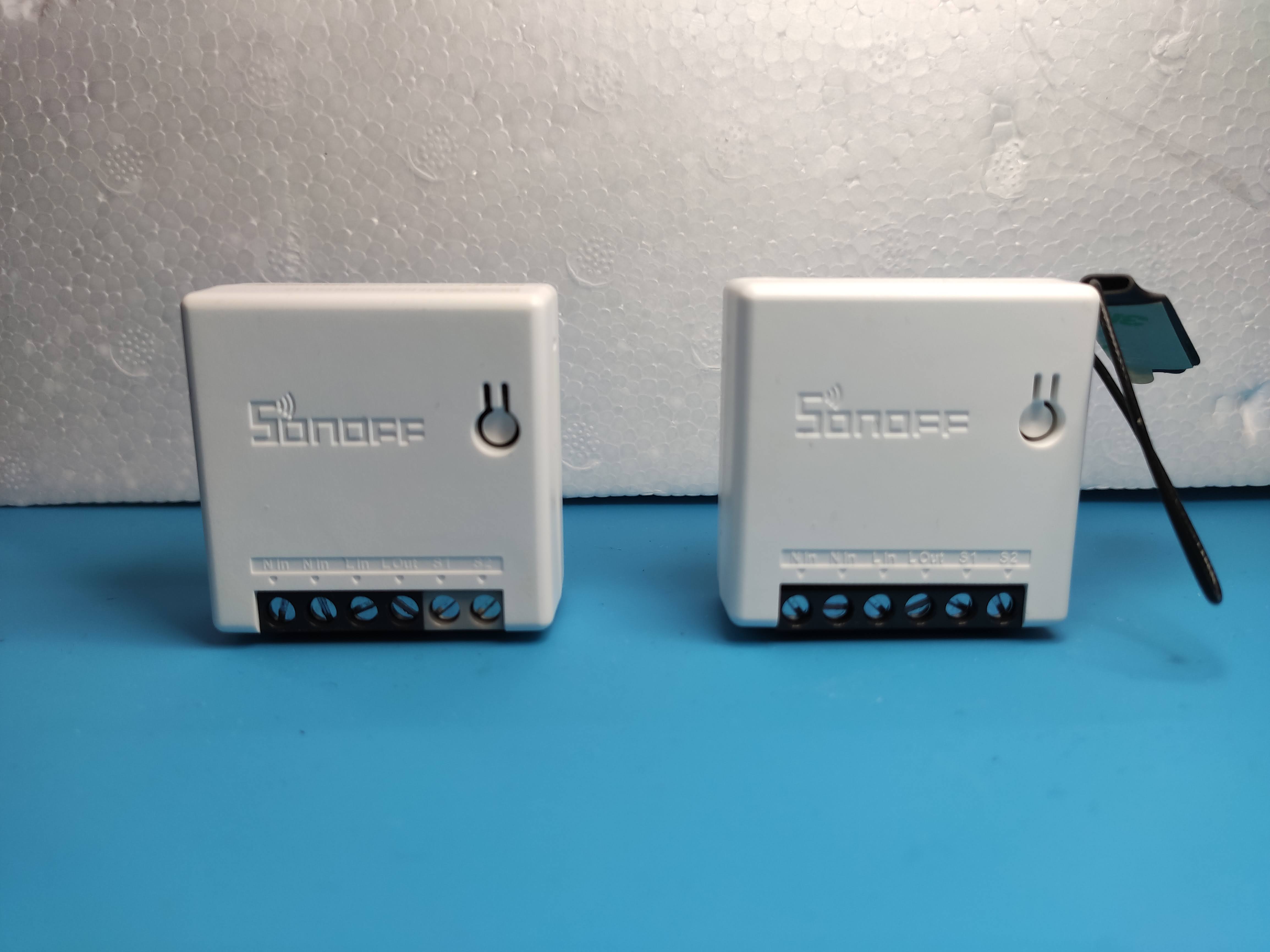 S1 and S2 on Sonoff Mini R2 not working when connected to a switch